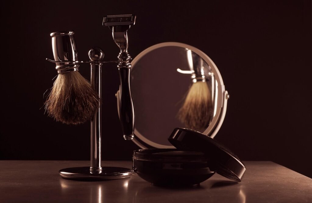 shaving, brush, razor, vintage, mirror, hygiene, shaving brush, shaving cream, retro, shaving, mirror, mirror, mirror, mirror, mirror