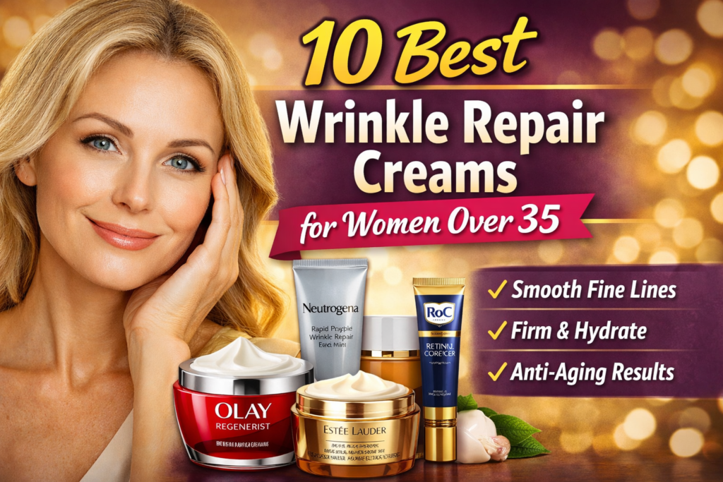 Top wrinkle repair creams for women