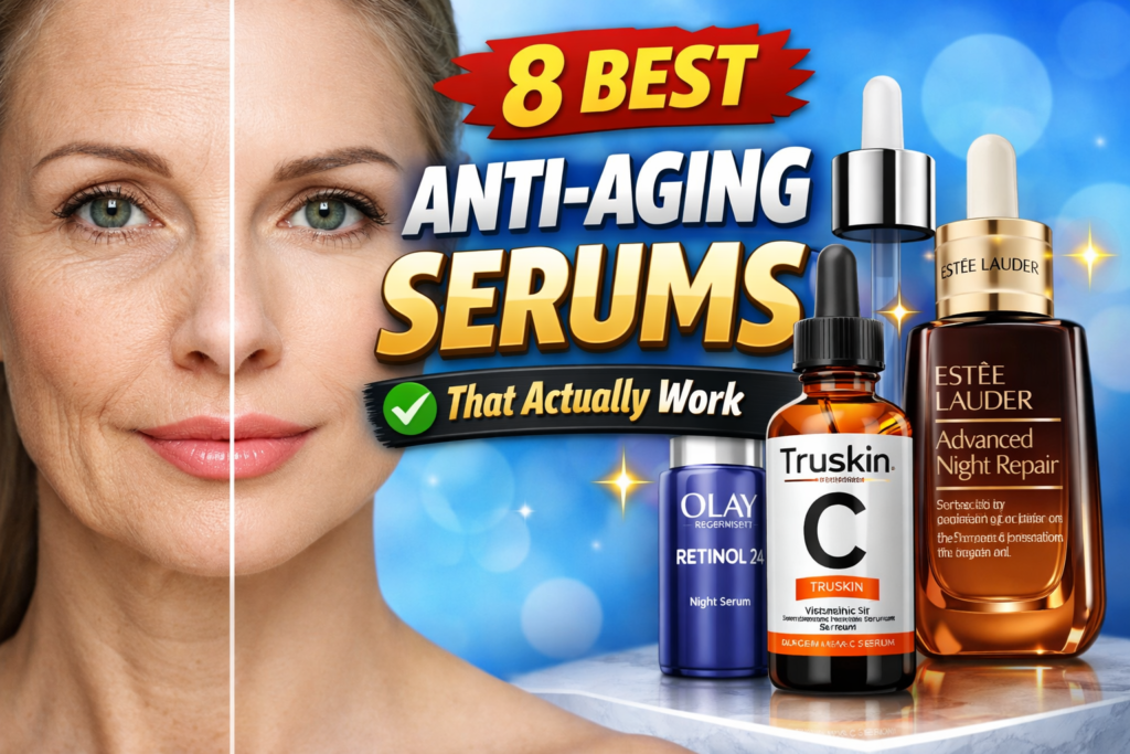 8 Best Anti-Aging Serums That Actually Work (Dermatologist-Approved Picks)