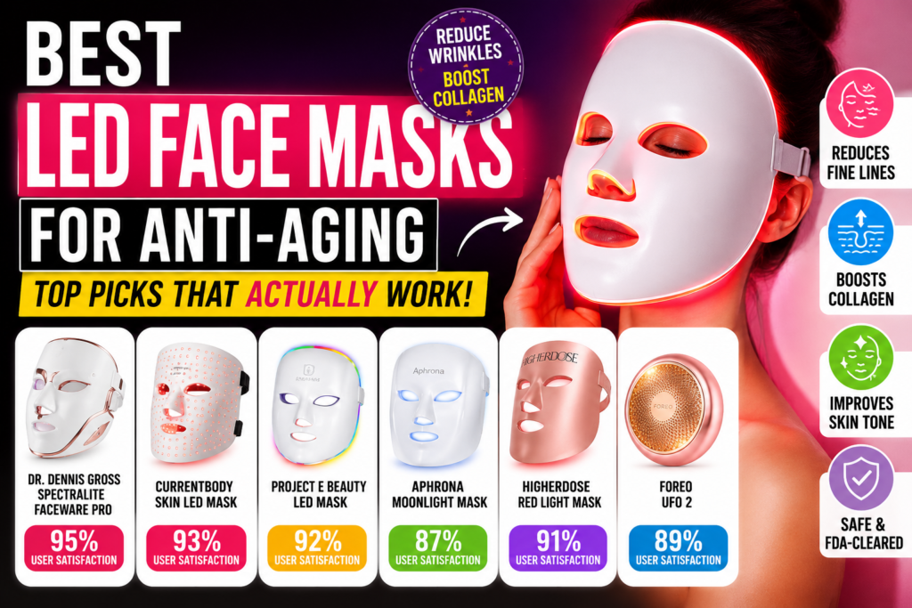 LED face masks